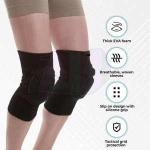 Rodillera Protectora Ajustable para Deportes, Trabajo y Actividades al Aire Libre con Espuma Cómoda y Correa Segura - Product Image 3