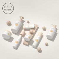 Flacon pulvérisateur carré vide en plastique avec pompe pour lotion, hydratant capillaire, crème visage, écran solaire – Idéal pour les déplacements