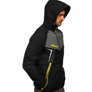 2025 haute qualité Logo personnalisé hiver col montant extérieur hommes Softshell veste imperméable respirant coupe-vent - Product Image 4