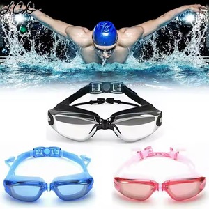 Gafas de Natación para Adultos de la Mejor Calidad, Tapones para los Oídos, Impermeables, Antivaho, Gafas de Natación al por Mayor - Product Image 1