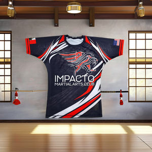 Rashguard personalizado con diseño de sublimación, MAQUETA GRATUITA, Rashguard para MMA y BJJ - Product Image 1