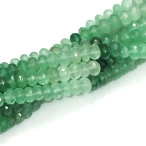 Cuentas Redondas Facetadas de Fresa Verde Natural AAA, 7-10 mm, Cuentas de Piedras Preciosas de Fresa Verde Facetadas de Alta Calidad - Product Image 6