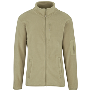 Veste polaire chauffante respirante coupe-vent à capuche pour homme avec fermeture éclair, col montant, poche zippée, manches régulières - Manteau d'hiver - Product Image 4