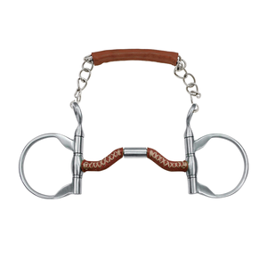 Kimblewick 20mm Produit de course de chevaux de sport équestre de luxe droit avec port et caoutchouc caractéristique durable - Product Image 5
