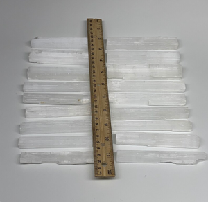 Minerales de cristal curativos de barra de varita de hoja de selenita rugosa al por mayor por ALIF CRYSTAL AND AGATE - Product Image 5