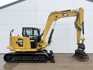 Miniexcavadora Usada CAT 308 CR, Excavadora de Cadenas con Cucharón de 0.35m3, Equipo de Construcción - Product Image 4