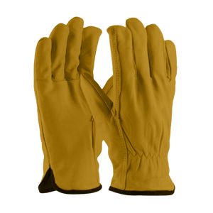 Gants de travail d'hiver en cuir respirant haute visibilité robustes sécurité réfléchissante Protection des mains industrielles jardinage ANSI classe 1 CE - Product Image 4