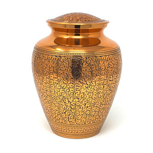Hot Latest Arrival Luxuries Funeral Cremation Ashes Urn Decorative Good Design <b>Keepsake</b> <b>Memorial</b> Adult Urn for Love Ones in Bulk - Product Image 1