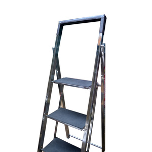 Escalera plegable FRP de dos caras duradera para uso doméstico, acceso moderno de doble escalón con capacidad de carga de 150kg y bloqueo automático accionado por peso - Product Image 5