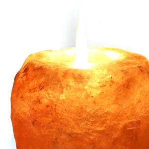 Porte-bougie en sel rose de l'Himalaya naturel de haute qualité, best-seller, artisanal, durable, pour la décoration de la maison et de mariage - Product Image 5
