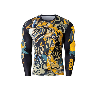 ชุดยิตสู BJJ สำหรับผู้ชายชุดป้องกันผดผื่นแห้งเร็วออกแบบได้ตามต้องการ - Product Image 1