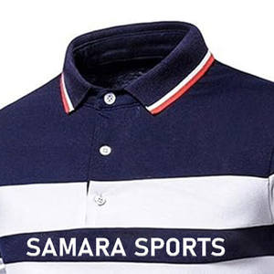 Polos de hombre con logotipo bordado e impreso personalizado de alta calidad, polos ajustados de poliéster y algodón 100% para hombre - Product Image 2