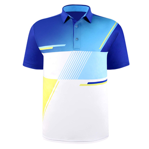 Polo de manga corta de verano de alta calidad para hombre, Polo unificado con sublimación bordada de diseñador, polo - Product Image 1