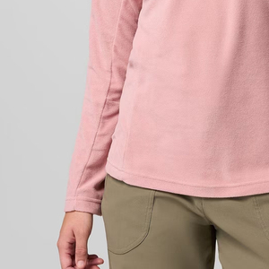 Sudadera con Cuello Alto y Diseño de Cremallera Personalizada con Logotipo para Mujer, con Tela de Felpa y Mangas Largas / Diseño Moderno de Ropa Urbana - Product Image 3