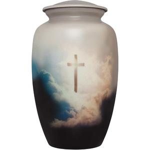 Top Selling Metal Cremation Urn <b>for</b> Adult Human <b>Ashes</b> Multicolor Funeral Supplies <b>Casket</b> Memorial Keepsake from Indian Exporter - Product Image 4