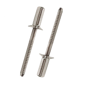 Rivet aveugle à extrémité fermée en acier inoxydable DIN 304, à tête fraisée plate - Product Image 1