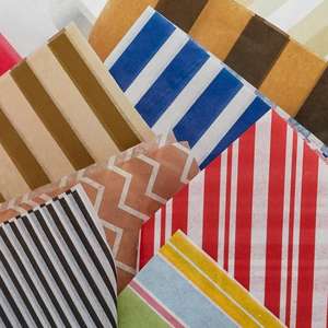 Stripe <b>Pattern</b> Disposable Tissue <b>Paper</b> for Birthday Occasions - Product Image 2
