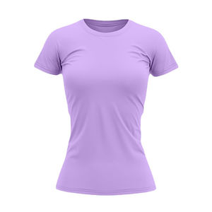 Camisetas de Algodón Casuales para Mujer, Tallas Grandes, Colores Personalizados, Ecológicas, de Secado Rápido y Transpirables, con Impresión de Logotipo Personalizado - Product Image 4