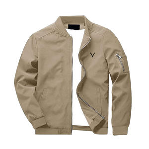 Chaqueta de bombardero corta retro personalizada para hombres, chaqueta de vuelo de nylon, bordado de logotipo personalizado para hombres chaqueta de invierno - Product Image 1