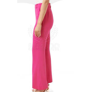 Pantalon évasé pour femmes Pantalon large taille haute en tissu respirant et doux pour toutes les saisons Pantalon évasé - Product Image 6