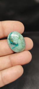 Turquesa Tibetana 100% Natural UDGEMS, Cristal en Tonos Verde y Azul, Cabujones Sueltos, Precio al por Mayor, para Joyería Artesanal, 5mm de Altura - Product Image 6