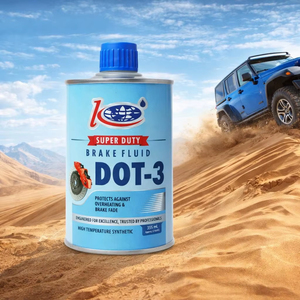 Increíble Oferta en Líquido de Frenos y Productos Químicos para Frenos y Embragues en Lata Metálica de 355 ml, Calidad Premium, Hecho en India, Dot3 - Product Image 1