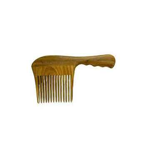 หวีเสียบผมทำจากไม้สางผมไม้หวีป้องกันการตกดีไซน์ฟันกว้างเพื่อการทำให้ผมไม่พันกันติดทนนานหรูหราที่สุด - Product Image 4