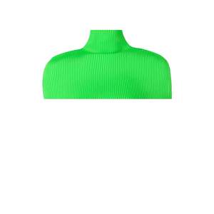 Abrigo de Invierno Corto para Mujer, con Cuello de Punto y Estampado Vintage, Decoración de Botones - Product Image 1