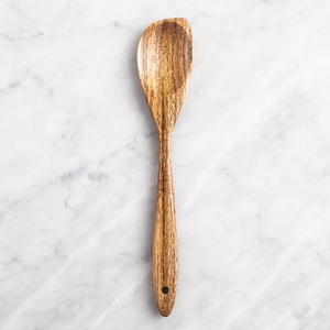 Dinnerware Premium Bamboo Wooden Spoon Kitchen <b>Essentials</b> for Kitchen Spatulas Coffee and Tea Preparation Flatware Wood Spoon - Product Image 1