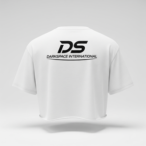 Camiseta recortada ajustada Premium 100% algodón ropa de calle de alta calidad estilo Casual logotipo impreso personalizado manga corta al por mayor - Product Image 2