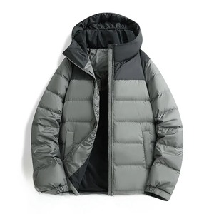 Veste bouffante à col montant pour hommes sur mesure en gros | Manteau d'hiver matelassé imperméable à l'eau Vêtements d'extérieur OEM - Product Image 6