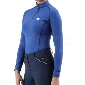 Women's Horseback <b>Riding</b> Shirts Factory Price, OEM Base Layers For Women <b>Top</b> Selling High Quality Base Layer - Product Image 1