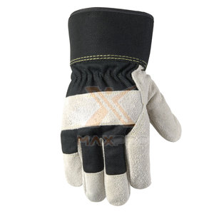 Gants de travail de haute qualité à prix avantageux, en cuir durable, équipement de sécurité pour le travail - Product Image 2