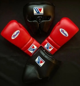 Conjunto de Boxeo de Cuero Resistente para Artes Marciales y Entrenamiento Físico, Guantes Personalizables de Secado Rápido y Transpirables con Cierre de Velcro - Product Image 4