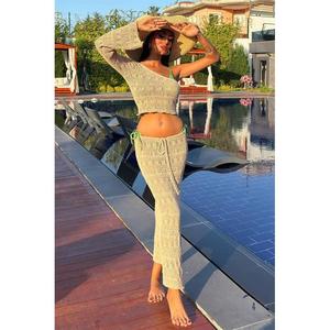 เคที โอเพ่นเวิร์ค ซิงเกิล อาร์ม สกู๊ป เนคไลน์ 9710-015 ชุด 2 ชิ้น - Product Image 5