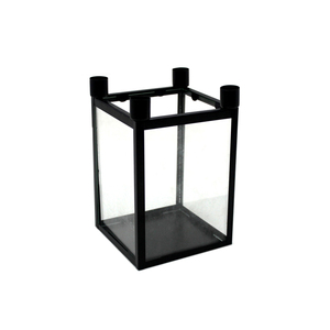 Candelabro de Adviento de Metal de hierro de nuevo diseño, acabado plateado y decoración de iluminación para el hogar de fiesta de Navidad, venta al por mayor a granel - Product Image 4