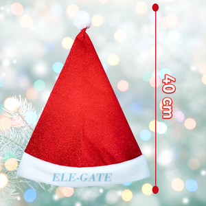 Gorro Navideño Rojo de Alta Calidad de 40 cm con Diseño de Santa Claus para Decoración - Product Image 2
