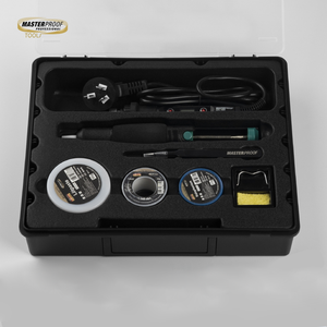 Fer à souder à chauffage interne haute précision 60W avec écran LCD rétroéclairé, kit de fer à souder à affichage numérique - Product Image 4