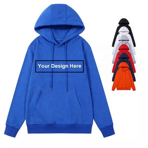 Sudadera con capucha de hombre de talla grande bordado Diseño personalizado MOQ bajo - Product Image 3