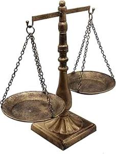 Báscula de Metal Antigua de Latón Pulido con Caja de Terciopelo y Pesas para Joyería, 50 Gramos, Pieza Decorativa - Product Image 2