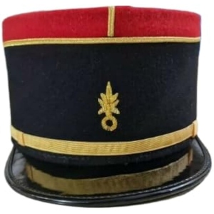 หมวกเคปีฝรั่งเศสแท้ แรงบันดาลใจจากประวัติศาสตร์  ชุดเครื่องแบบทหาร  หมวกคลุมศีรษะ - Product Image 3