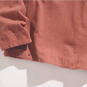 Multi-Pocket Ajustable Fit Unisexe tendance confortable Coupe-vent Heavy Duty léger respirant Wash Old Cotton Men's OEM - Product Image 3