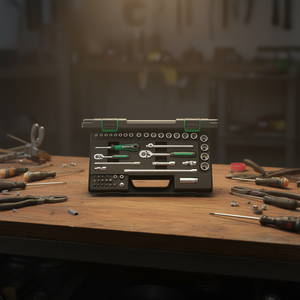 Assortiment de clés à douilles Stahlwille 48 pièces, jeu d'outils carrés 1/4 3/8'' - Product Image 3