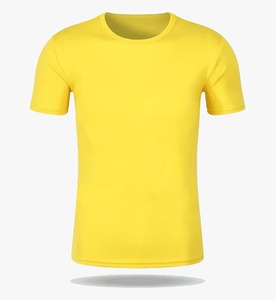 Último diseño de calidad Premium 100% algodón Jersey tela hombres camiseta secado rápido transpirable alto Anti-Pilling de talla grande - Product Image 4