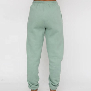 Venta al por mayor de las mujeres Flare Jogger pantalones y pantalones 100% algodón transpirable suave holgado de pierna ancha recta pantalones de chándal para la venta - Product Image 2