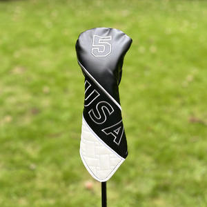Golf Club Cover USA American Style No. 1 <b>Wood</b> <b>Fairway</b> <b>Wood</b> Universal Club Head Cover Ball Head protection Golf head cover. - Product Image 3