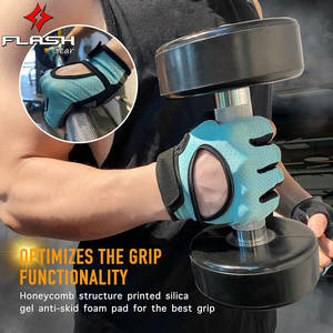 ถุงมือออกกำลังกายกันลื่นสำหรับผู้ชายและผู้หญิงออกกำลังกายกริปทนทานสำหรับยิมยกน้ำหนักและครอสเทรนนิ่ง - Product Image 6