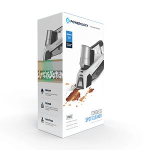 Limpiador de puntos inalámbrico Powerology para uso doméstico y hotelero alimentado por batería - Product Image 1