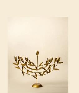 2025 coulée d'aluminium métal fait à la main Rose fleur Design bougeoir maison salon décoratif métal bougie support - Product Image 2