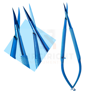 Juego de instrumentos musicales de metal de titanio, tijeras y tijeras oftálmicas, instrumentos microquirúrgicos de Surgiright Instruments - Product Image 2